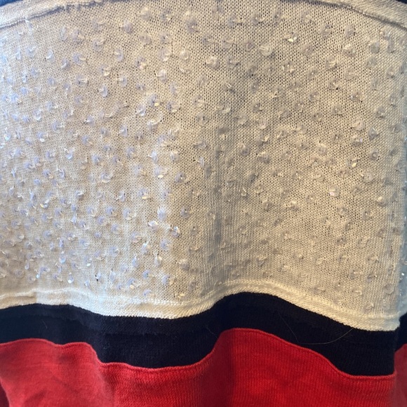 Free People Party Polo Oversized Crop Long Sleeve Top - Picture 7 of 11